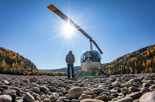 Elevation Helicopters Ltd helicopter charter in Grande Prairie Alberta