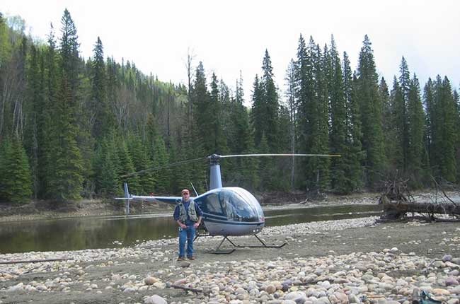 Rotorworks Inc helicopter charter in Whitecourt Alberta