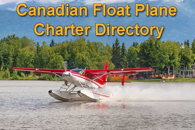 Canadian float plane charter directory banner