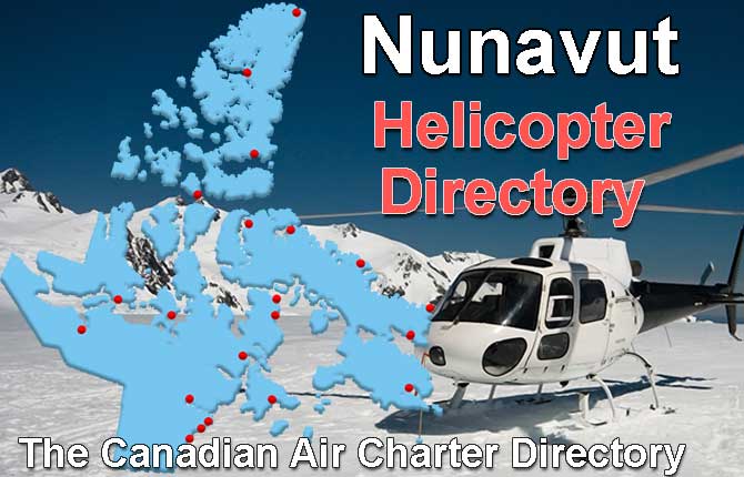 Nunavut helicopter charter directory banner