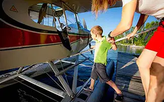 Elmhirst Vacation Air floatplane