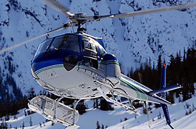 West Coast Helicopters Bella Coola BC helicopter charter photo