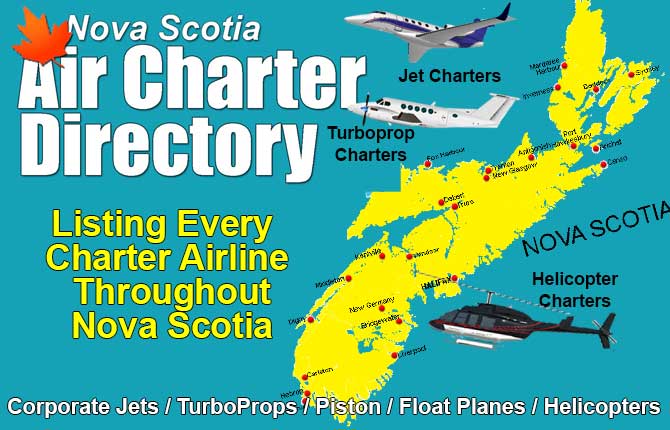 Nova Scotia air charter directory banner