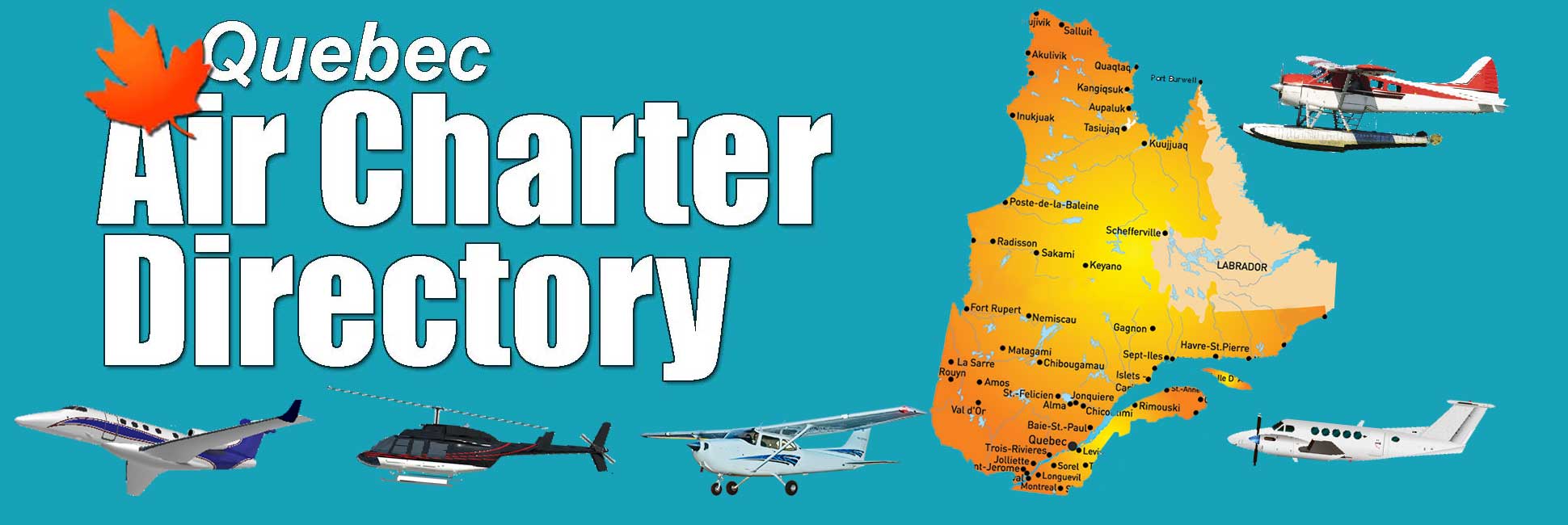 Quebec Helicopter Charter Directory
