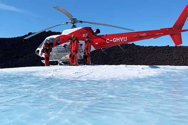 Canadian Helicopters charter services in Nunavut including Iqaluit, Cambridge Bay, and Hall Beach