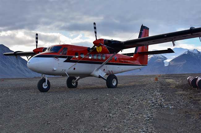 Kenn Borek Air charter flights serving Nunavut with Twin Otter and King Air aircraft